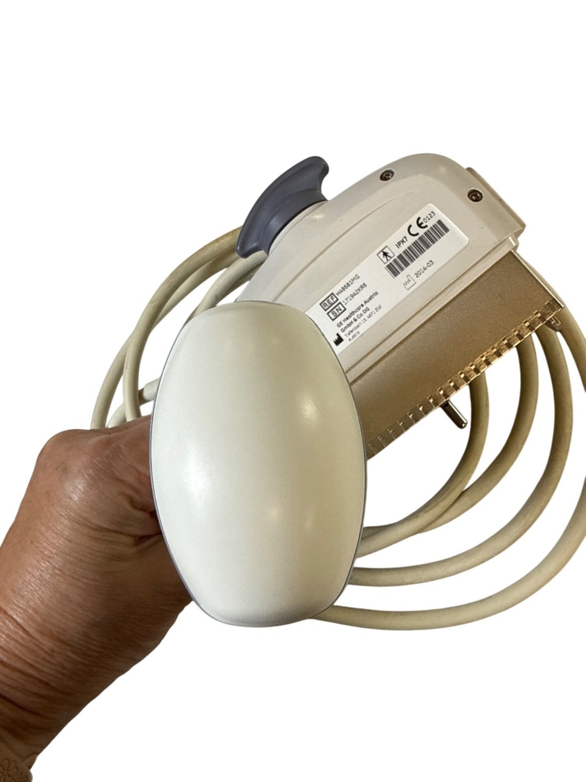 GE RAB6-D 3D/4D Convex Ultrasound Probe 03/2014 REF H48681MG USED P17 05