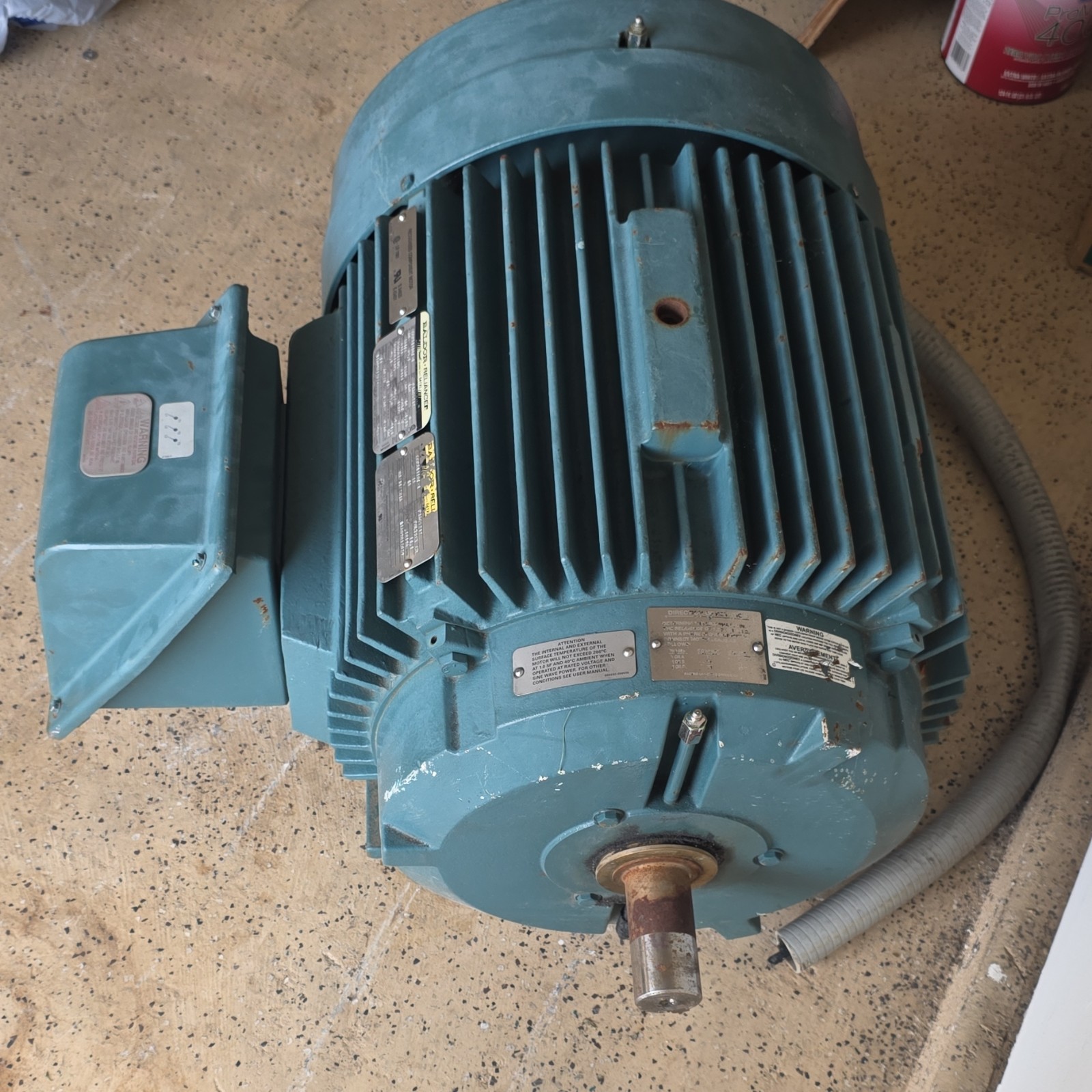 Baldor-Reliance ECP84310T-4 60HP 460V Motor 3560RPM