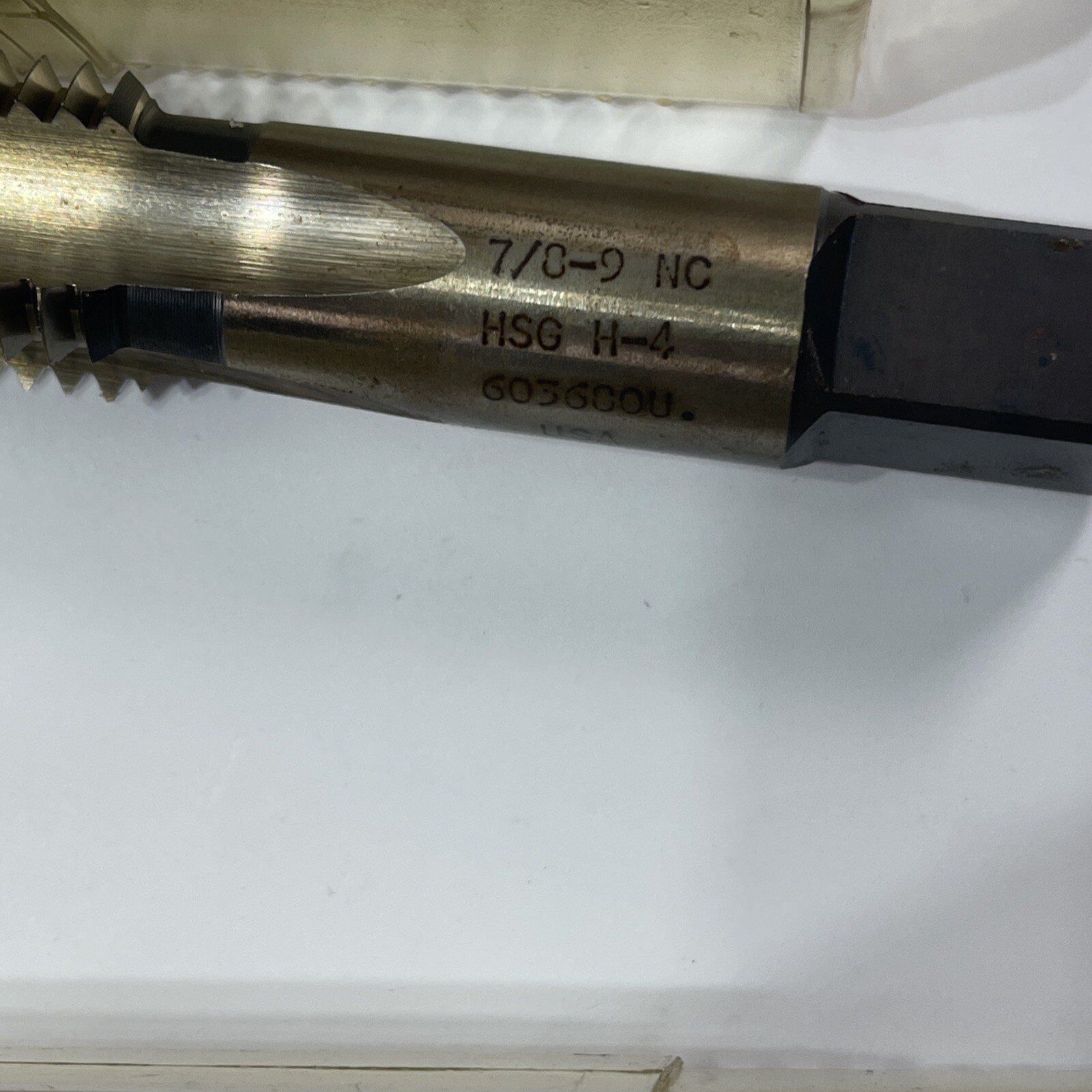 Lot of 4 Besly & Thundertap Assorted Large Taps 2x 7/8″ taper, 3/4″, 1/2″ READ