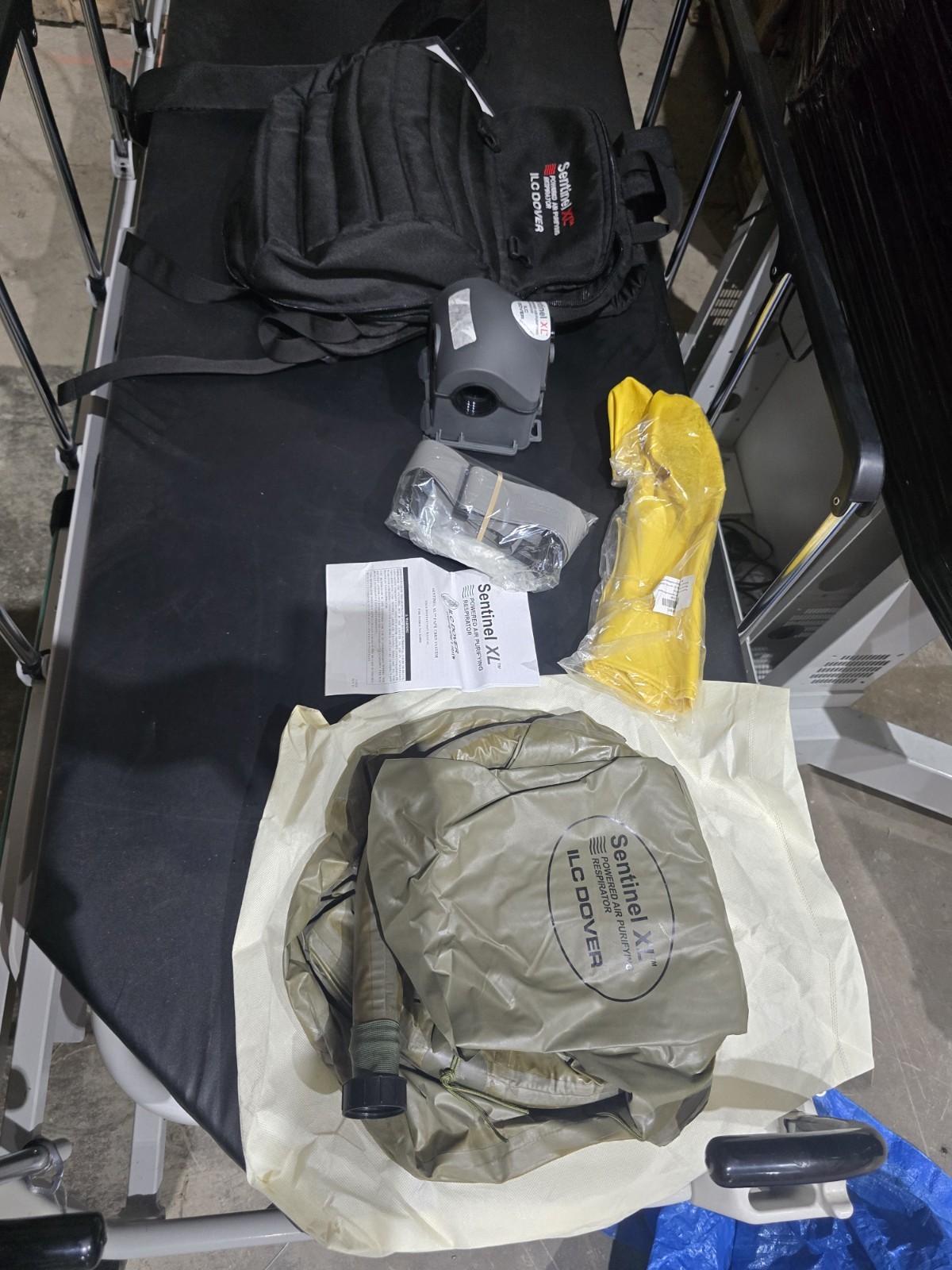 Sentinel XL S-5000-08 CBRN PAPR Chem/Bio/Rad/Nuclear Rated Respirator w/Backpack
