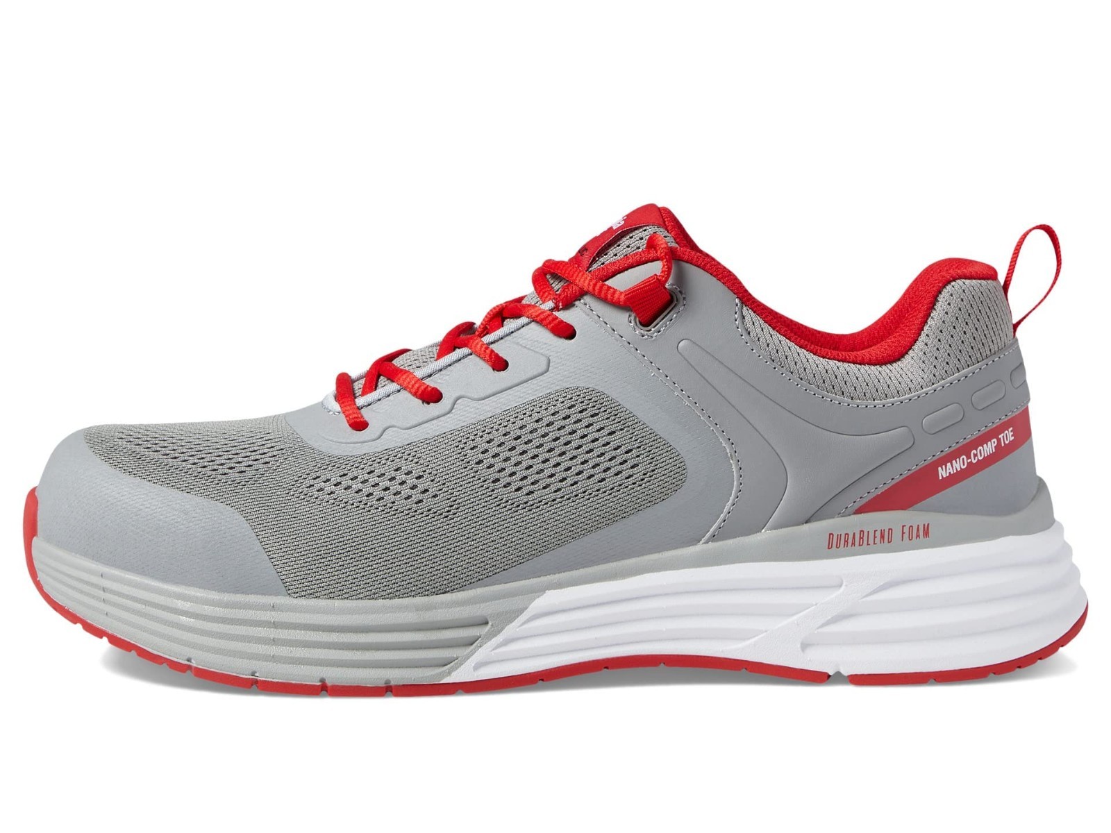 Georgia Boot Durablend Nano Composite Toe Grey/Red Men’s 12 M