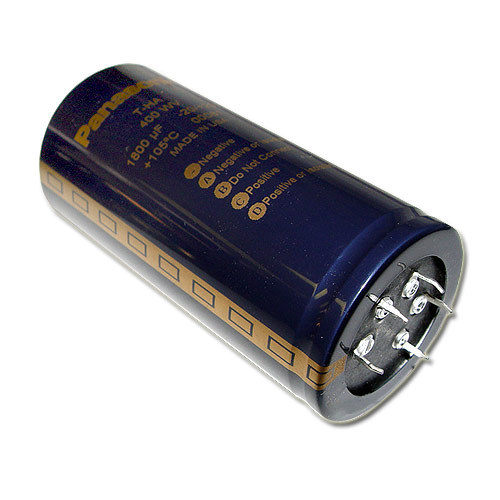 1800uF 400V Snap In Mount Electrolytic Capacitor 1800mfd 400VDC 400 Volts 105C