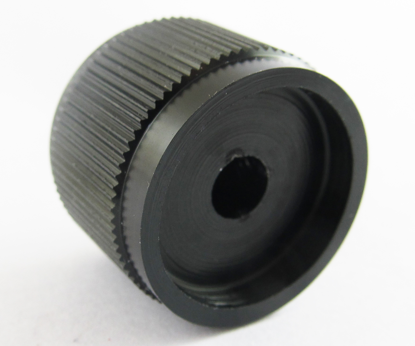 1pc High Quality Black Color Aluminum Audio Rotary pots Knob 30mm x 19mm NEW