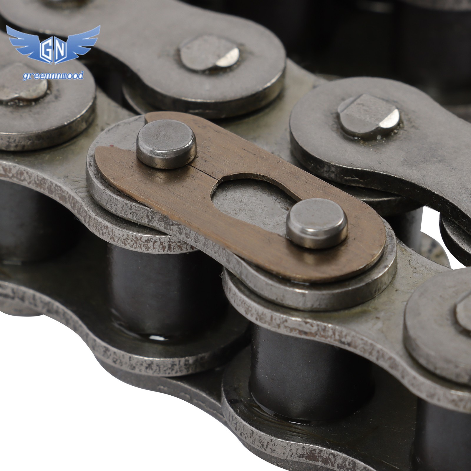 #60 Roller Chain × 10 feet + 2 Connecting Links + Carbon Steel