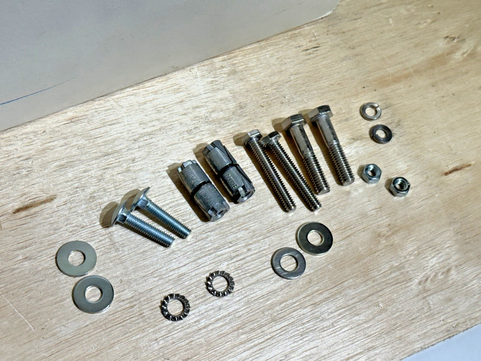 Bulk Lot | 26-lbs of Various Metal Fasteners | See Pics for Details
