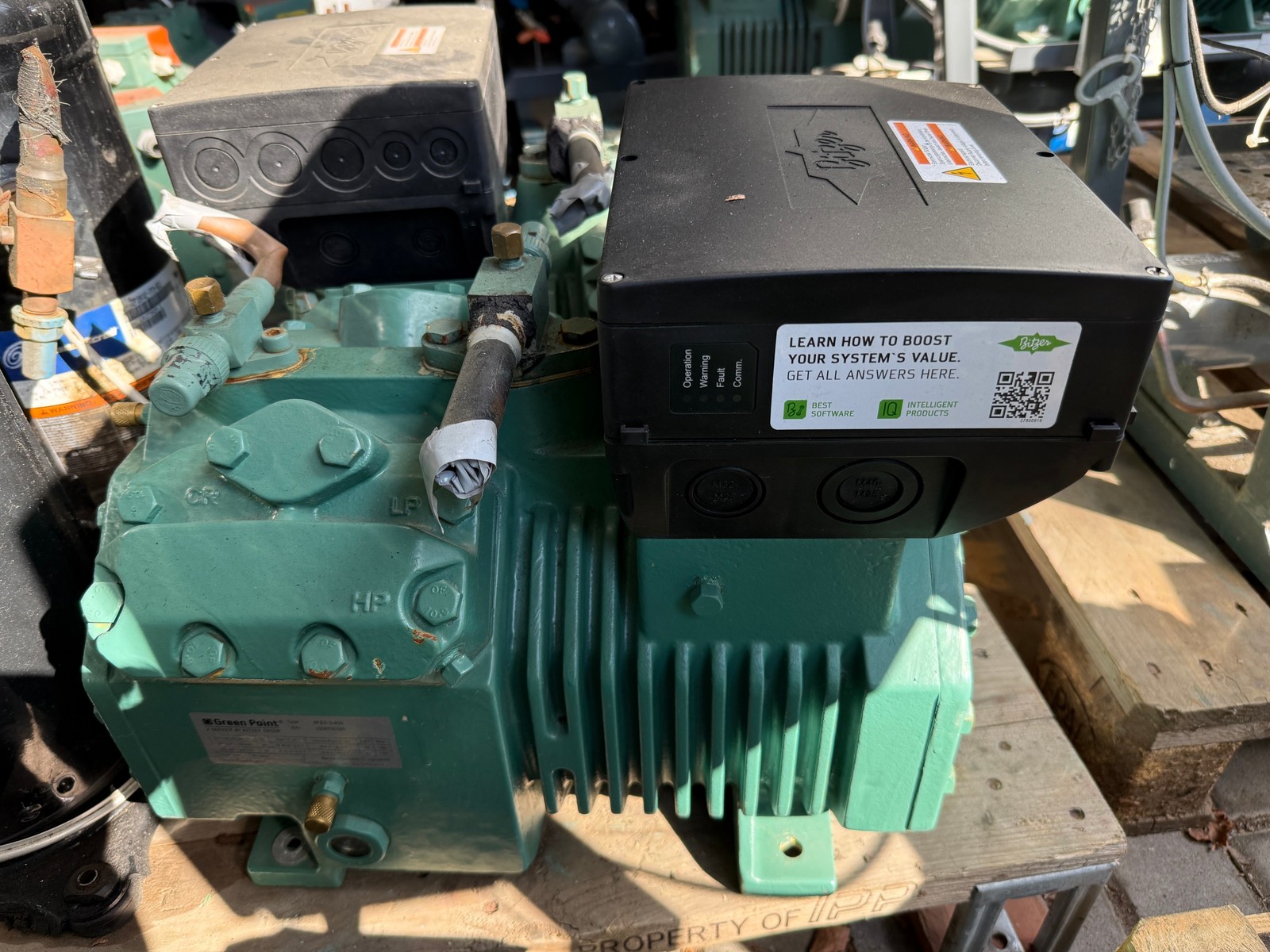 Bitzer Compressor 12.5 kW (-5 °C/+40 °C) 18.1 m³/h 4FES-3Y-40S Green Point IQ