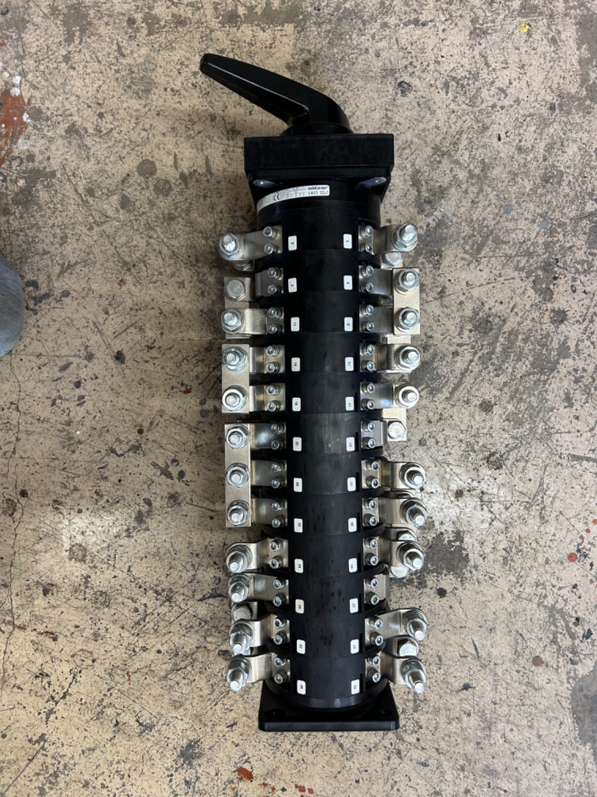 SALZER S825 VOLTAGE SELECTOR SWITCH