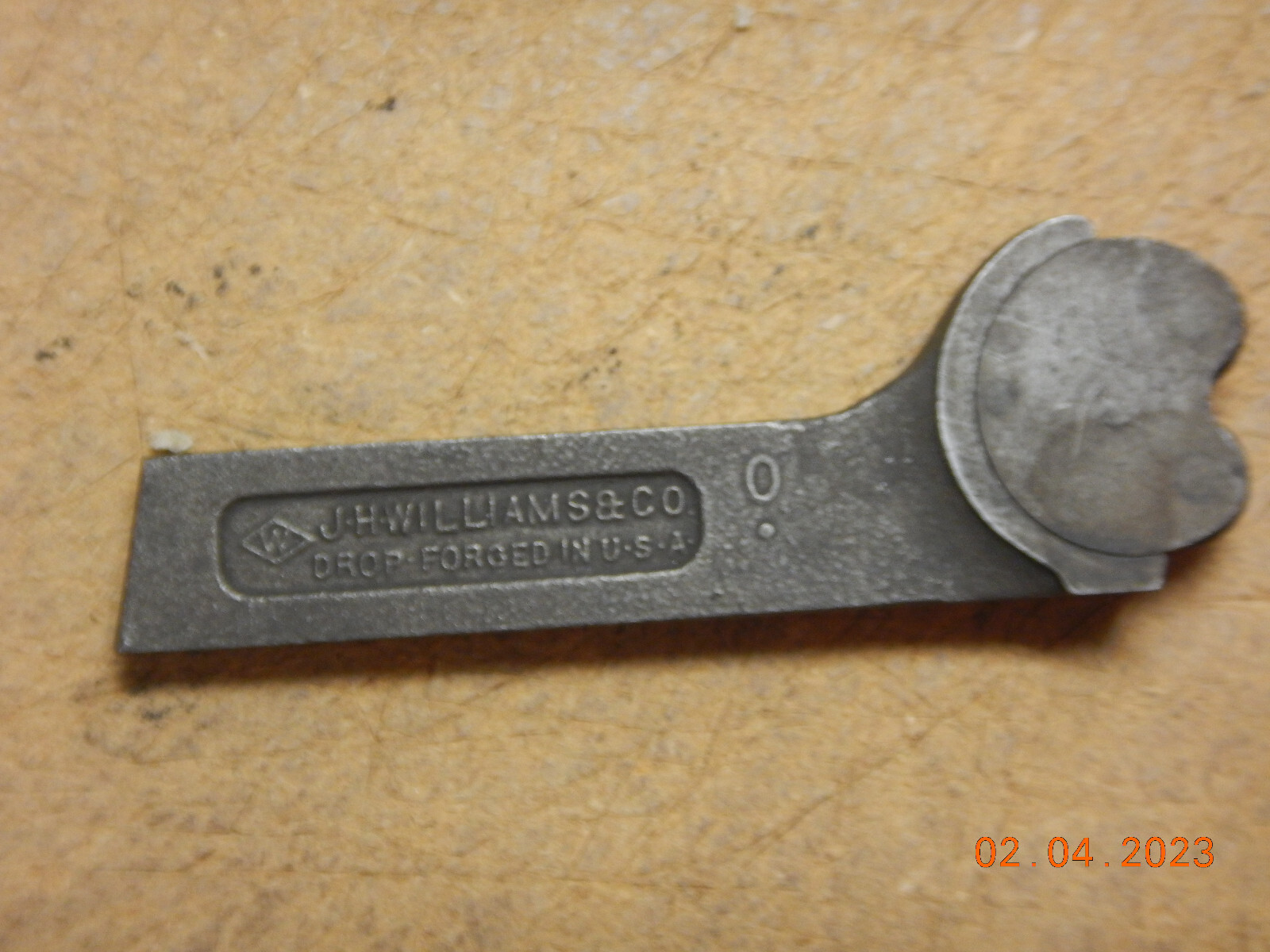 OLDER WILLIAMS NO. 0-K KNURLING TOOL FOR METAL LATHE
