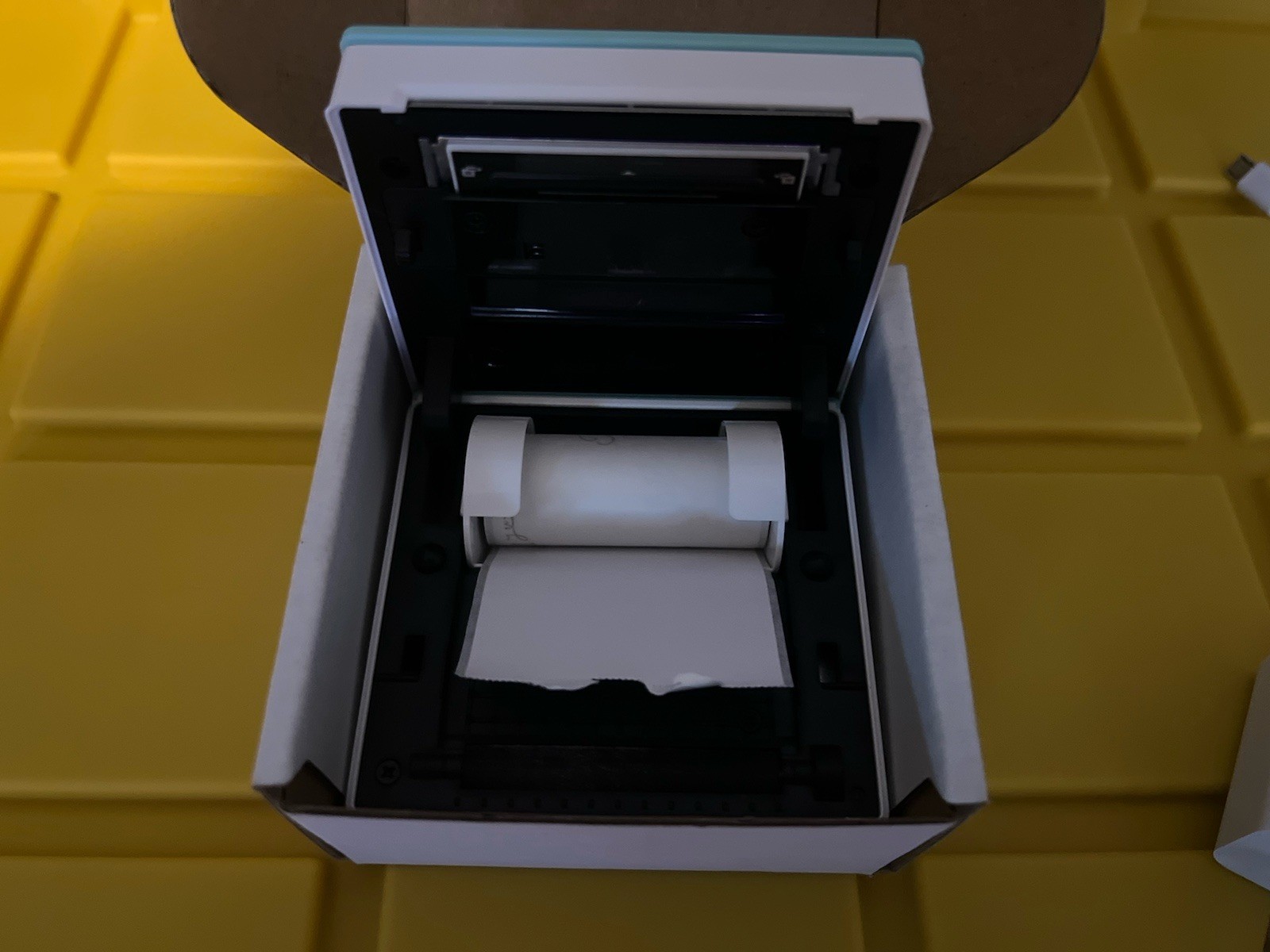 Phomemo thermal Printer USB, Mint Green with Charger included