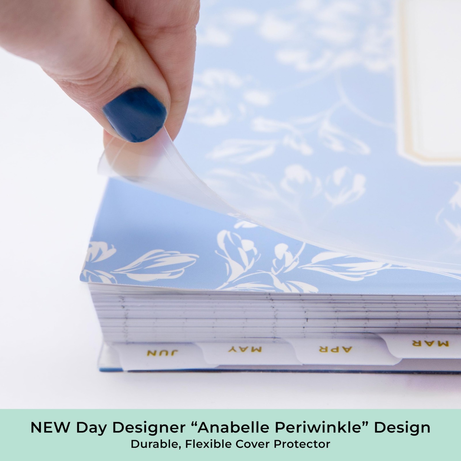 2026-2027 Academic Planner – Daily & Monthly, 8″x10″, Flexible Cover, Wirebound,