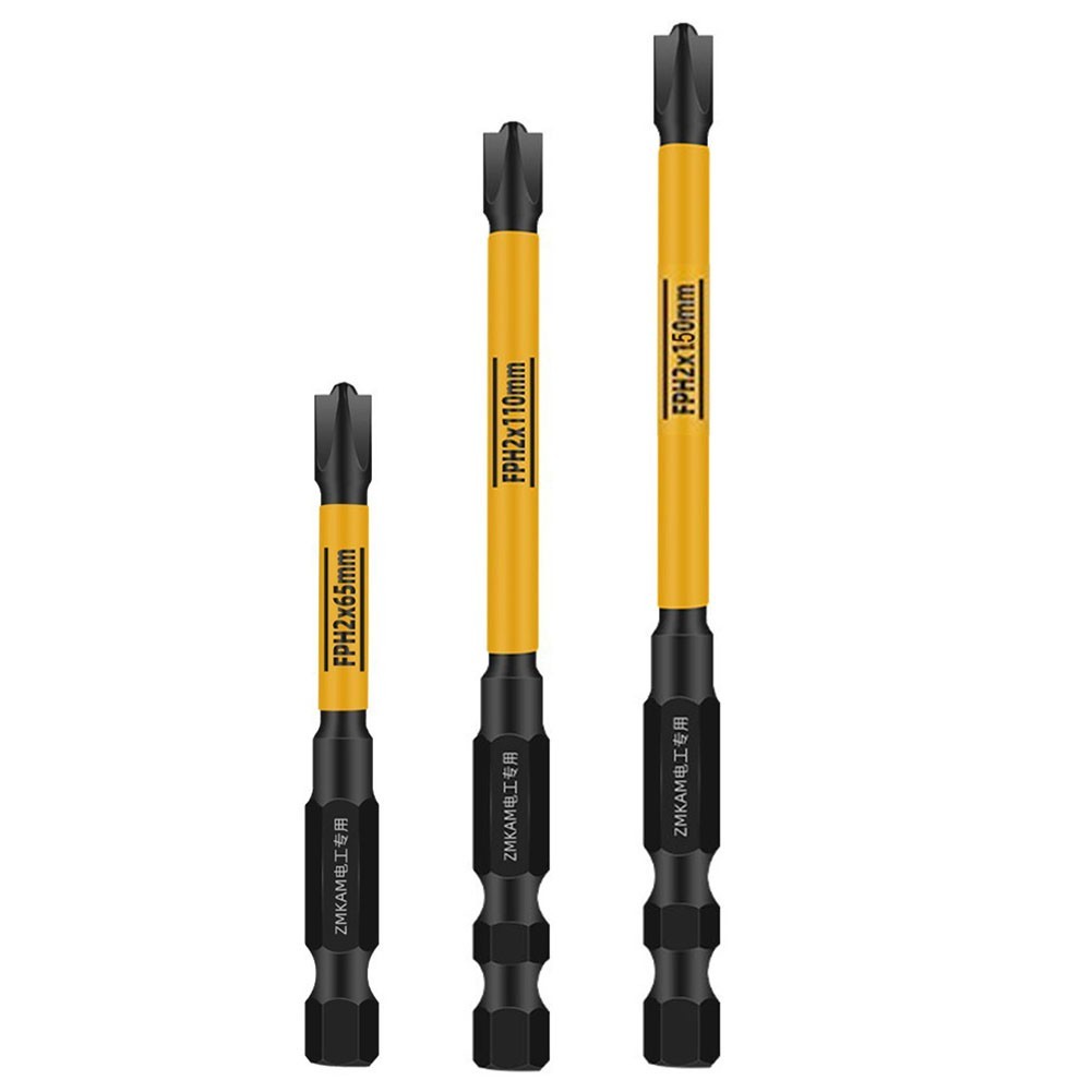Anti Rust Electrician Screwdriver Bit Set with Magnetic FPH2 FPH2 65 110 150mm