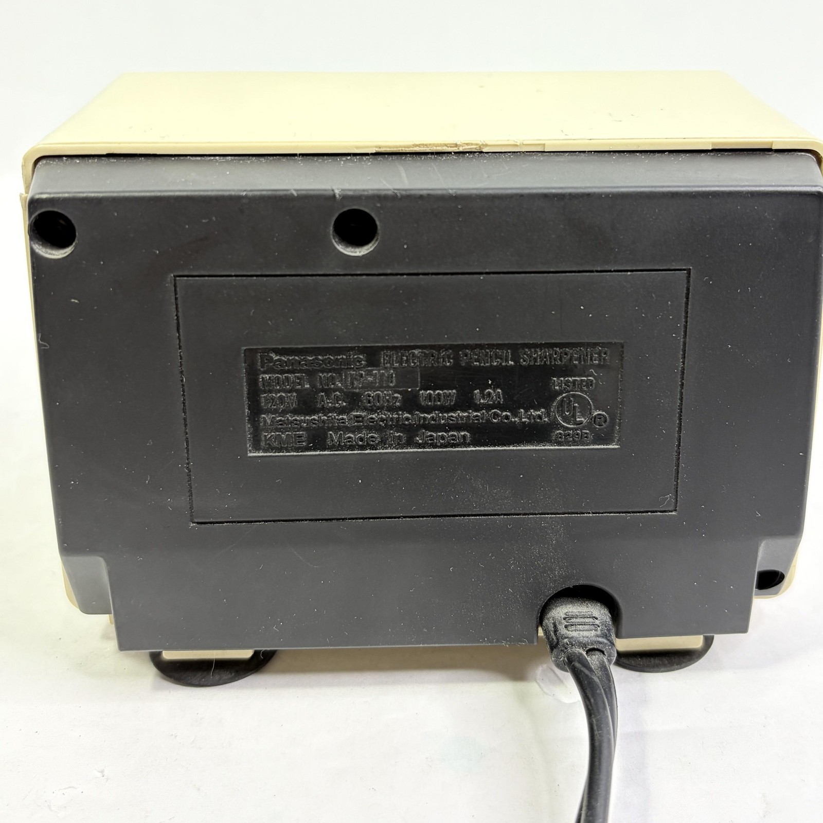 Vintage Panasonic KP-110 Auto Stop Electric Pencil Sharpener Japan