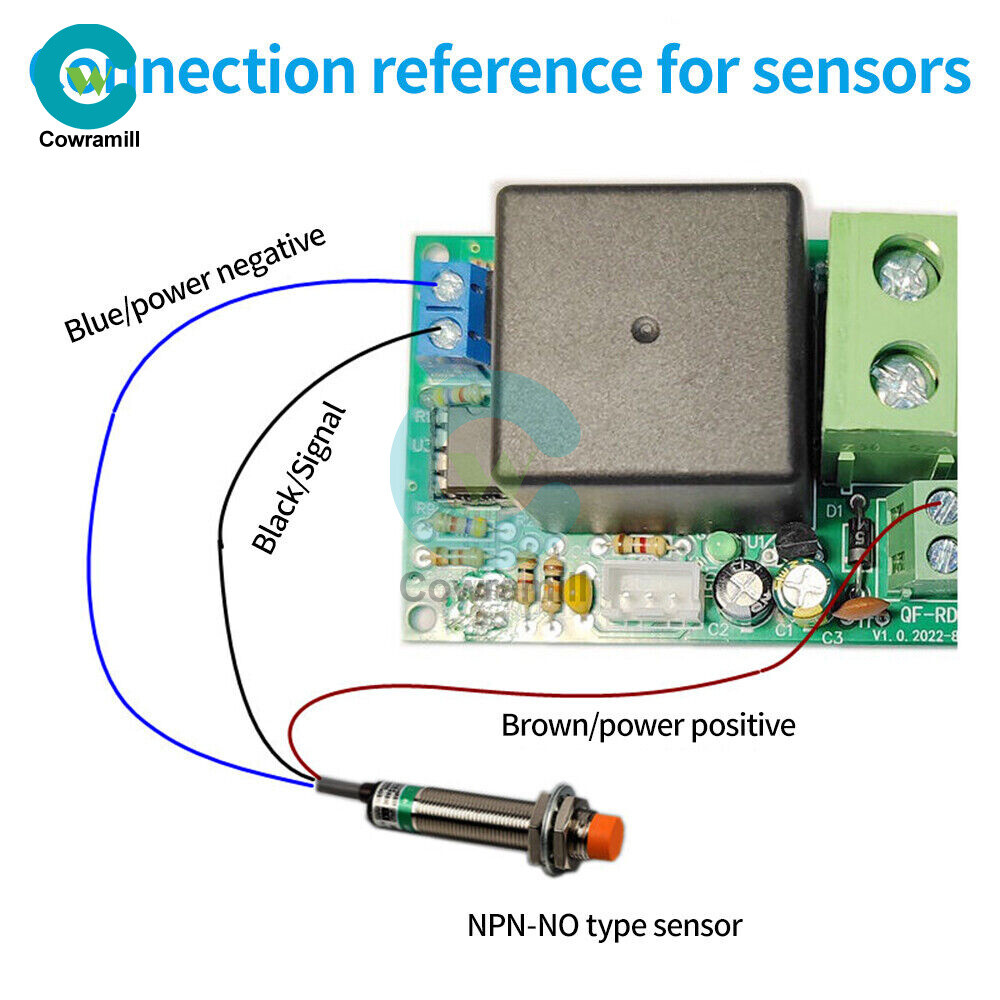 DC12/24V Time Relay Module 0-50Minutes Time Relay with Adjustable Potentiometer