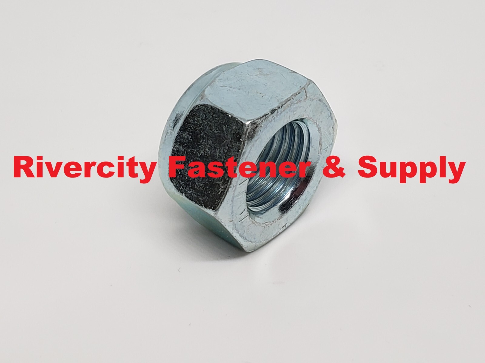 (5) M14-1.5 Fine Thread Nylon Insert Lock / Stop Nut Zinc Plated NYLOC M14x1.5