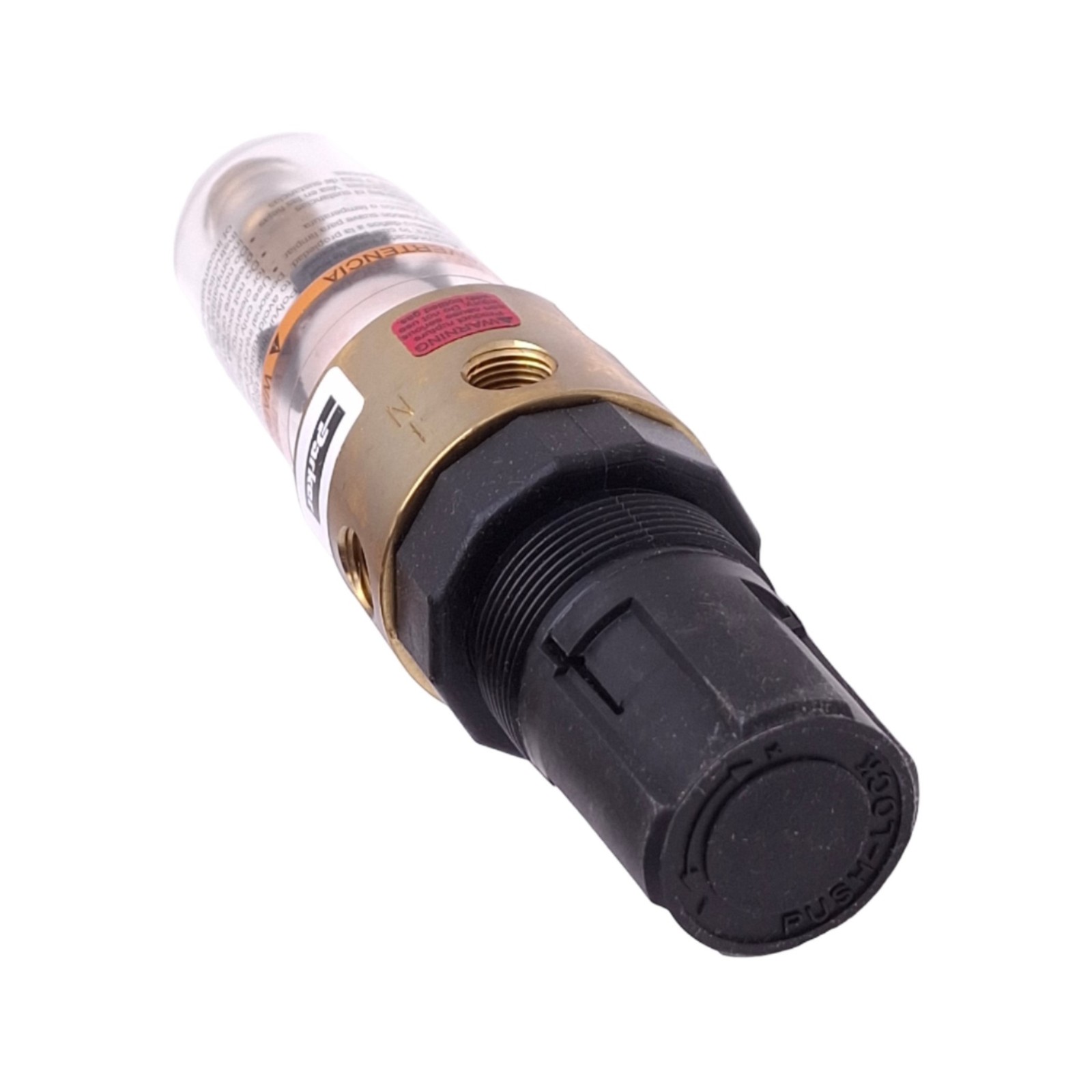 Parker B547-01AGCGX33 Filter Regulator, 0-125psi Set, 150psi Max, 1/8in NPT