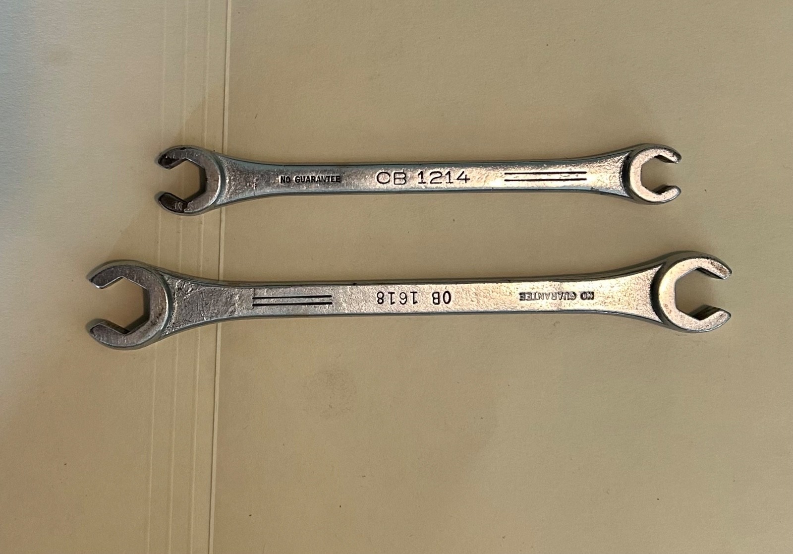 MAC Tools OB1214 3/8″ and 7/16″ OB1618 1/2″ and 9/19″ Line Wrenches – USA