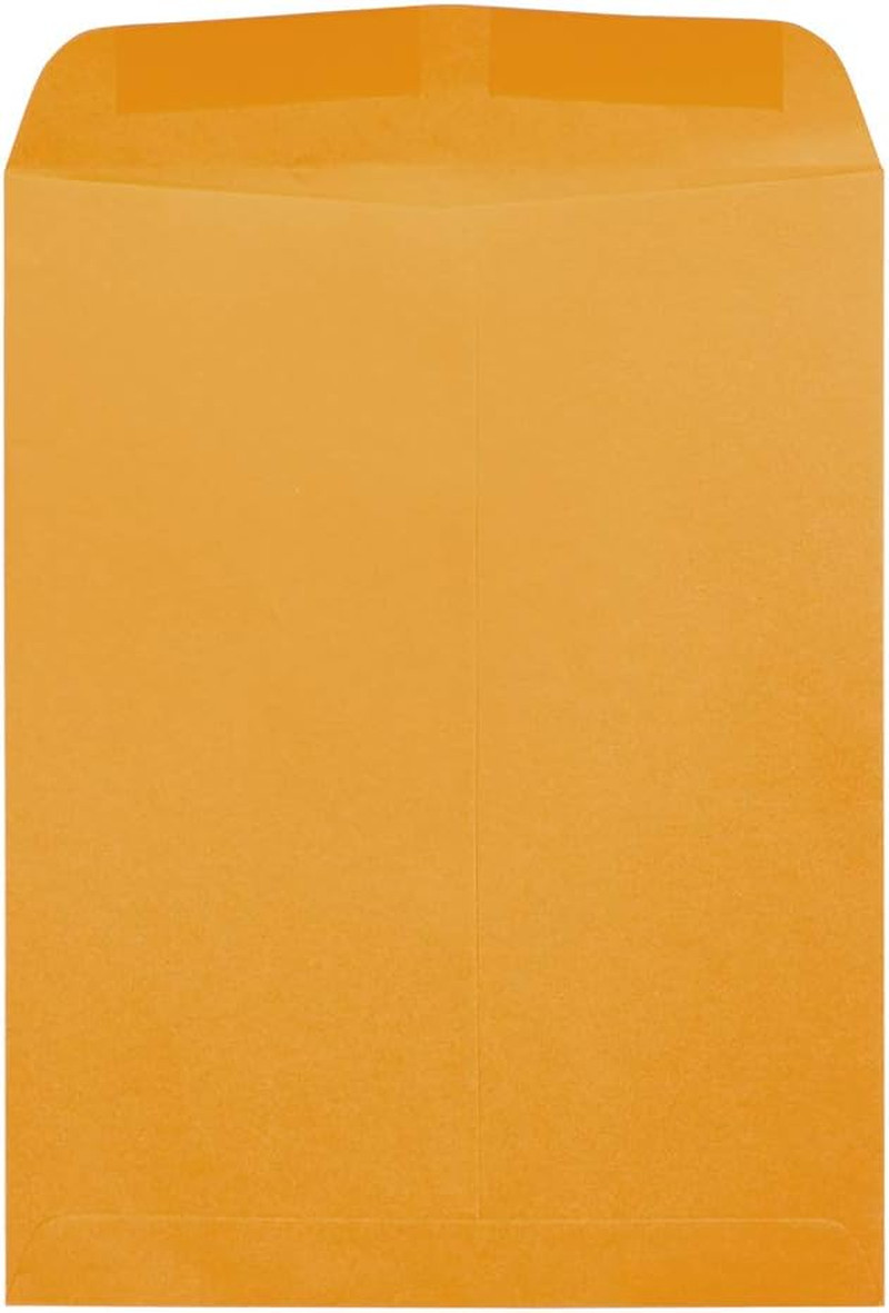 12 x 15 1/2 Open End Catalog Commercial Envelopes – Brown Kraft Manila – 25/Pack