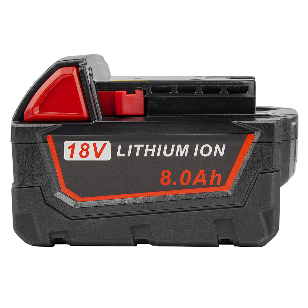 2PACK for M18 Battery Lithium Extended Capacity 8.0Ah For Milwaukee