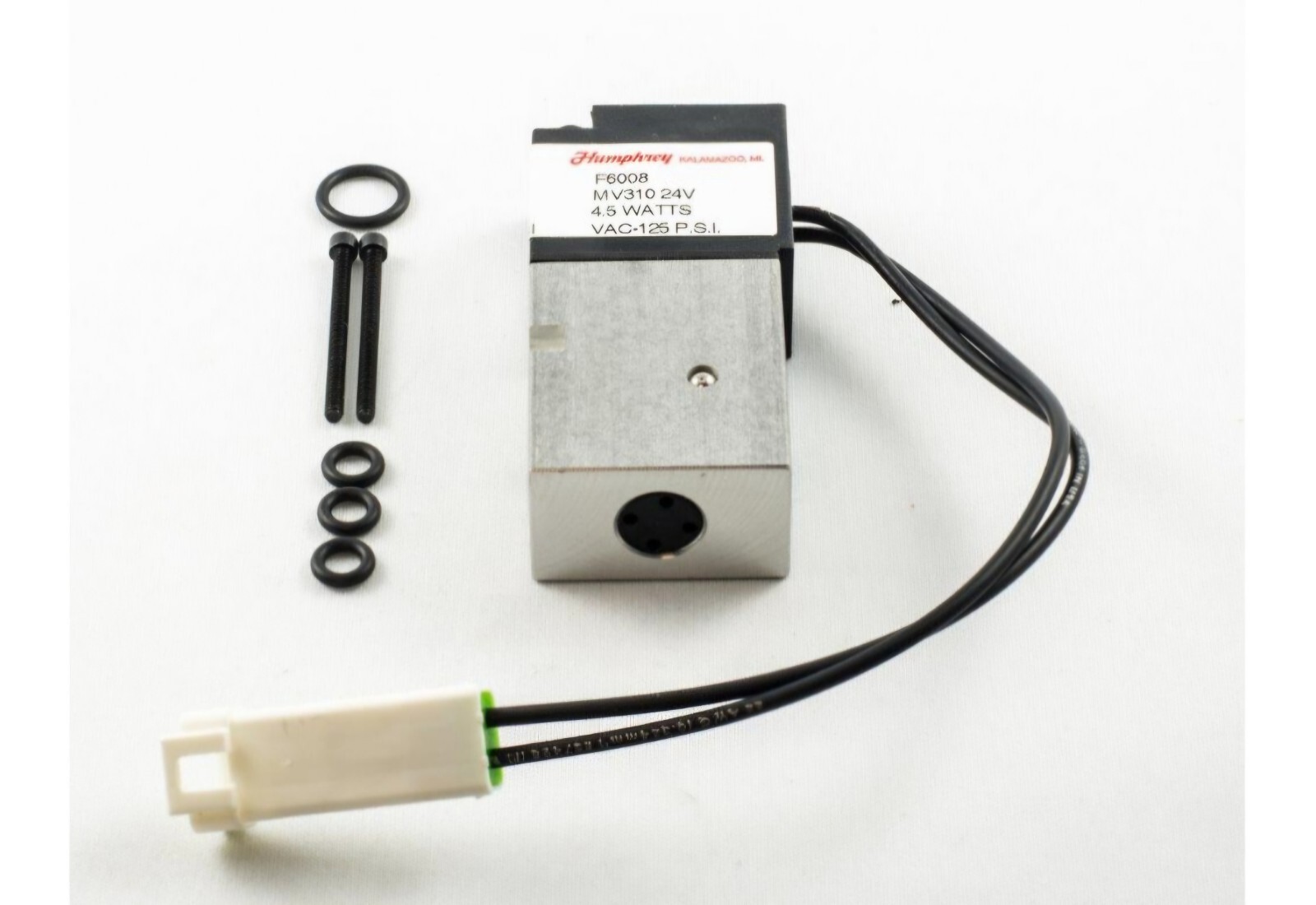 Humphrey Valve NGW 24vdc, 4.5 Watts Vac-125 P.S.I Hobart AWS 00-449018