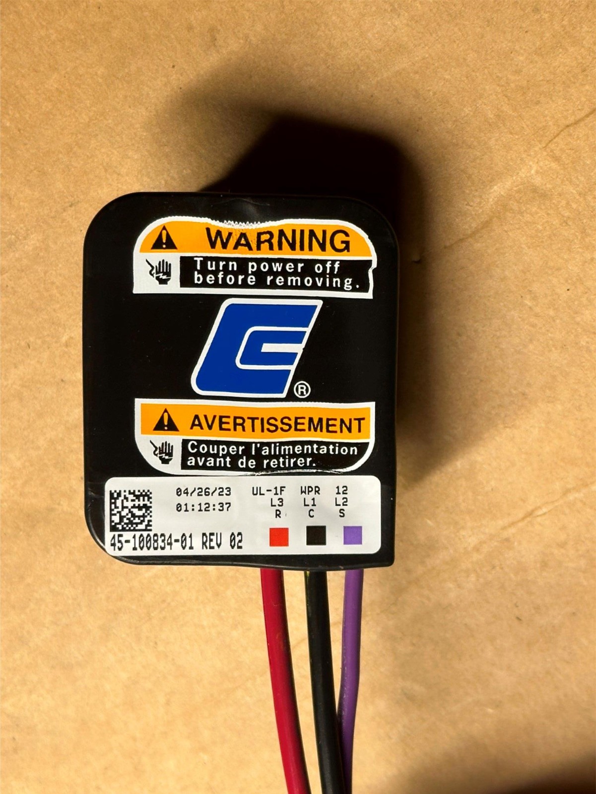 Copeland Compressor HVAC Rheem Molded Plug 3 Pin 12 AWG 60″ Wire Wiring Harness