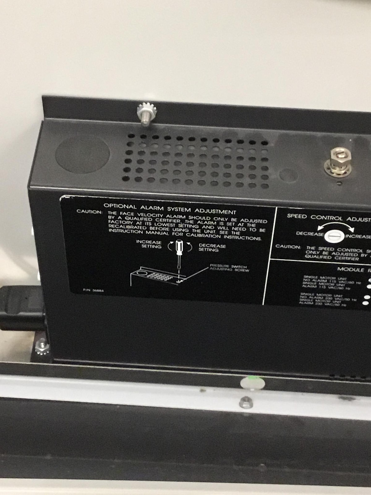 Labconco 36208 Biohazard Purifier Cabinet Class II Type A/A-B3 WORKING