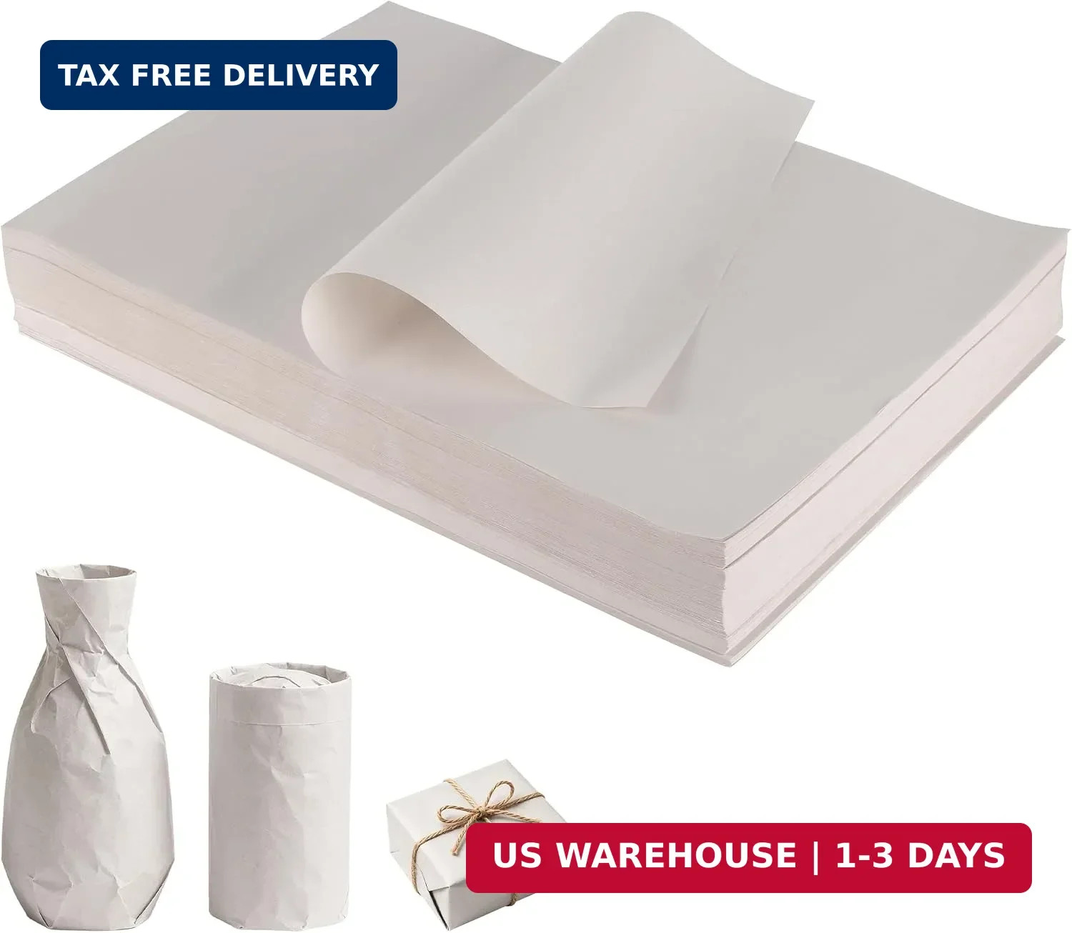 Newsprint Packing Paper, 16 x 11.8 Inch, 800 Sheets, 42gsm, for Moving, Drawing,