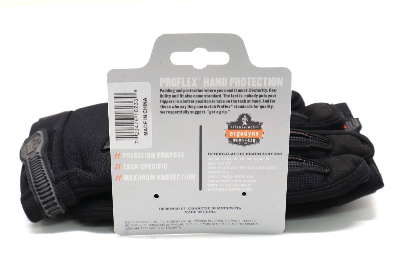 Ergodyne Proflex #9015 Vibration Reducing Work Gloves Size Medium M-9015 New