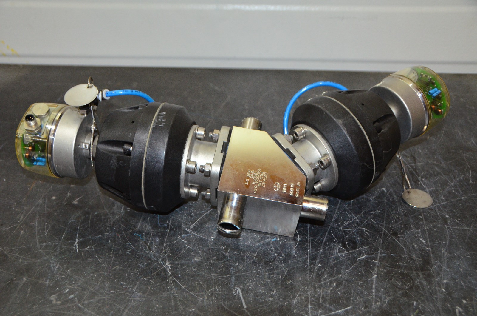 Gemu 687 2 Way Diverter Valve 1″ BW X BW X BW w/ 4222 Position Indicator