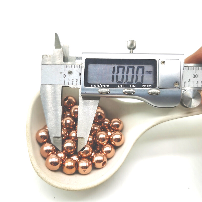 99.9% Cu Pure Cupper Balls Solid Precision Ball Smooth Sphere Beads Φ 0.5mm-38mm