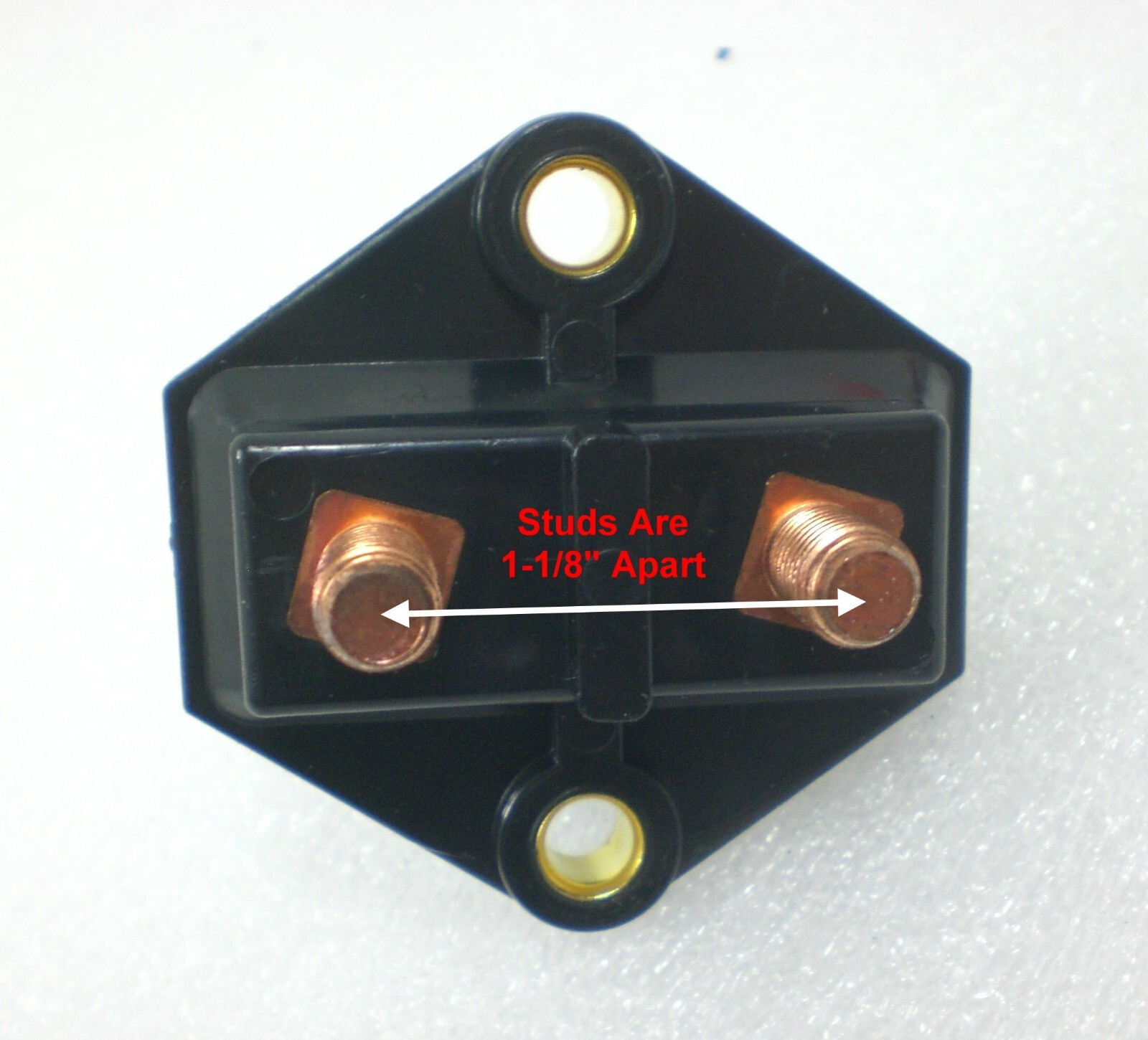 12 Volt DC Heavy-Duty Start Momentary Push-Button Starter Switch (50 Amps)
