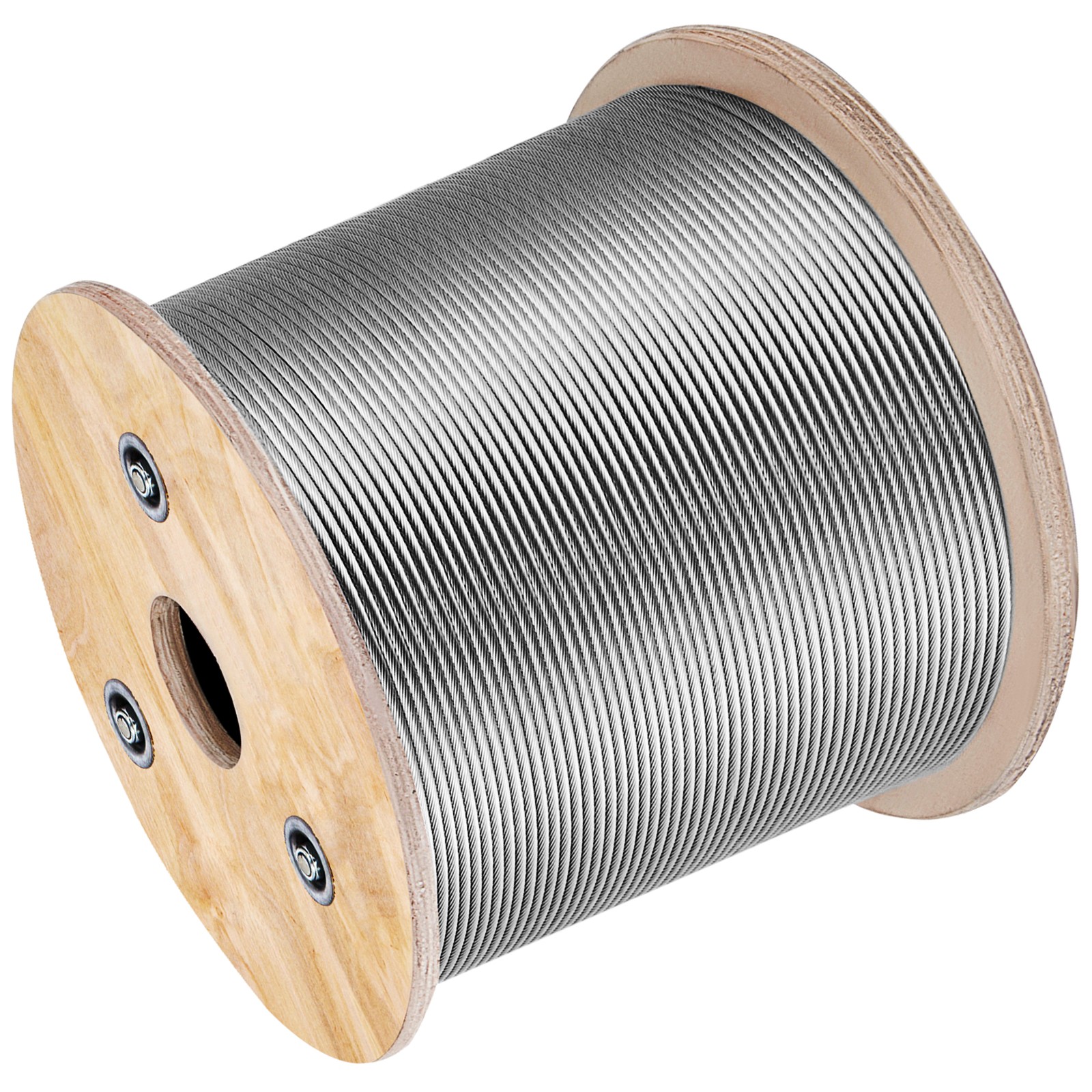 VEVOR T316 1/8″ Stainless Steel Cable 7×7 500FT Steel Wire Rope
