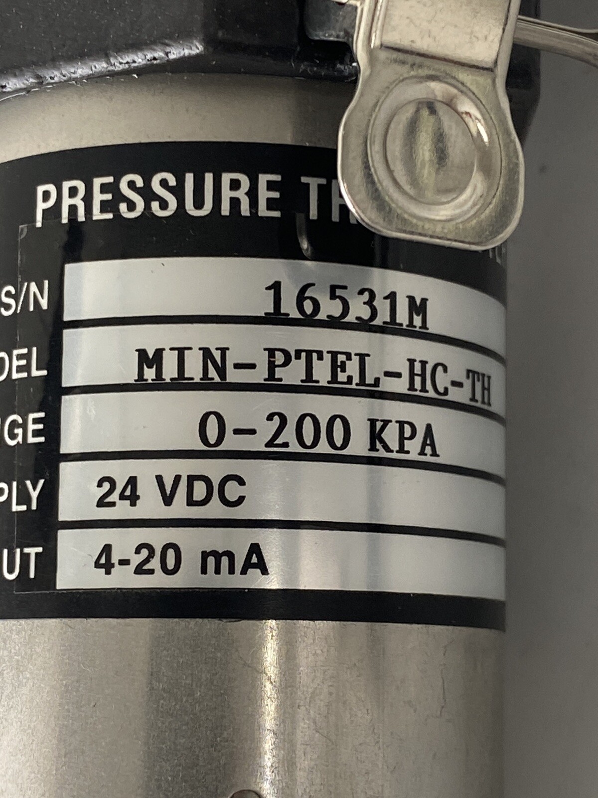 NEW PMC 0-30PSI G 24VDC 4-20MA PRESSURE TRANSMITTER MIN-PTEL-HC-TH