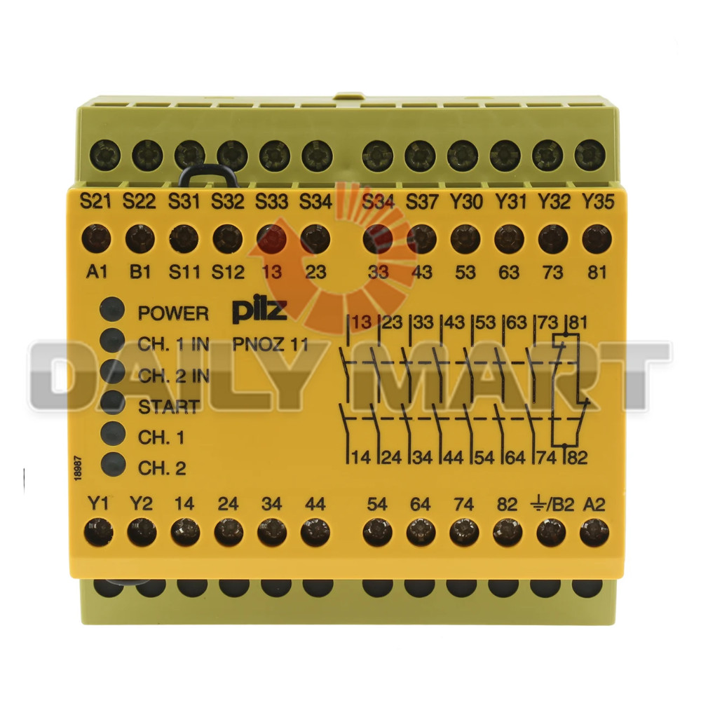 New In Box PILZ PNOZ 774080 Safety Module 24VDC