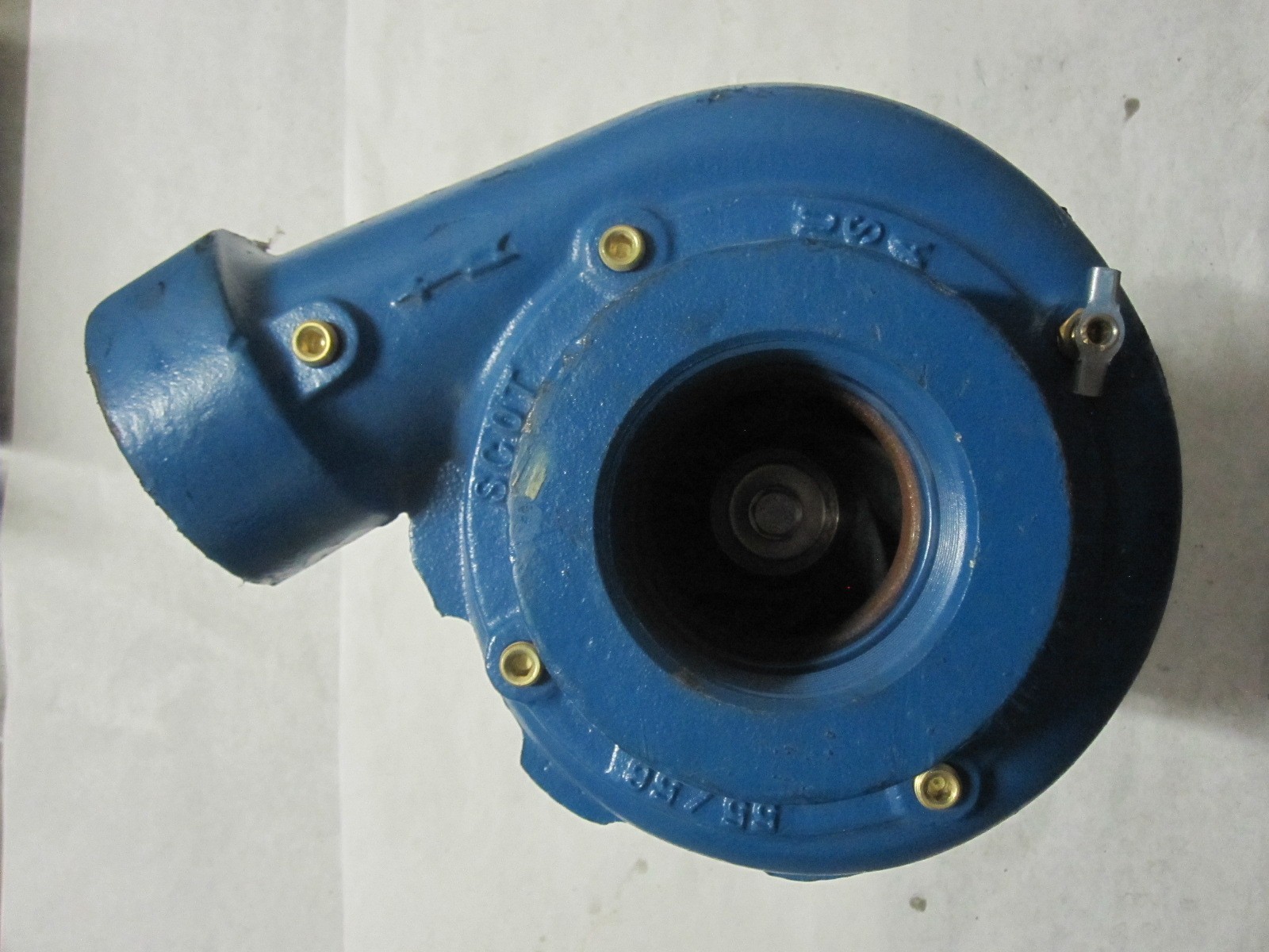 Scot Pump 56F SF 3 x 3 Imp D 5.75 IN 2HP TEFC 1750 PRM 3/60/230/460V Centrifugal
