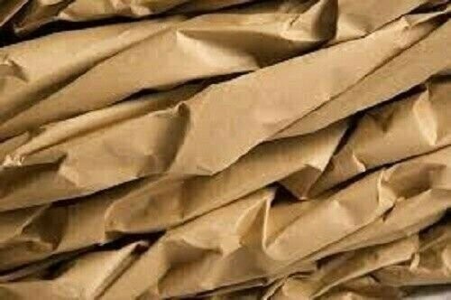 18″ wide x 900′ long 40 lb Rolled Brown Kraft Paper Shipping Void Crafting Fill