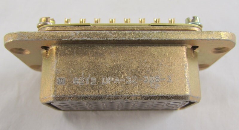NEW ITT Cannon DPA-32-33S-3 Rack & Panel Connector Plug AS39029
