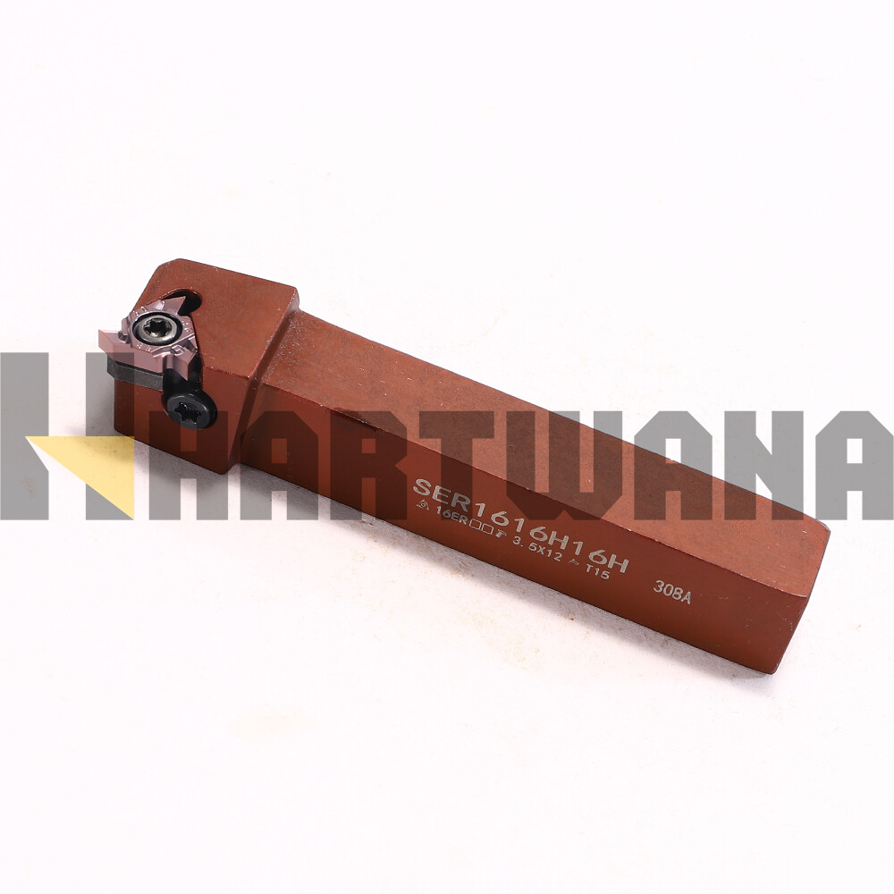 Lathe Threading Turning Tool Holder SER1616H16 MMT16ERAG60 Threading Insert