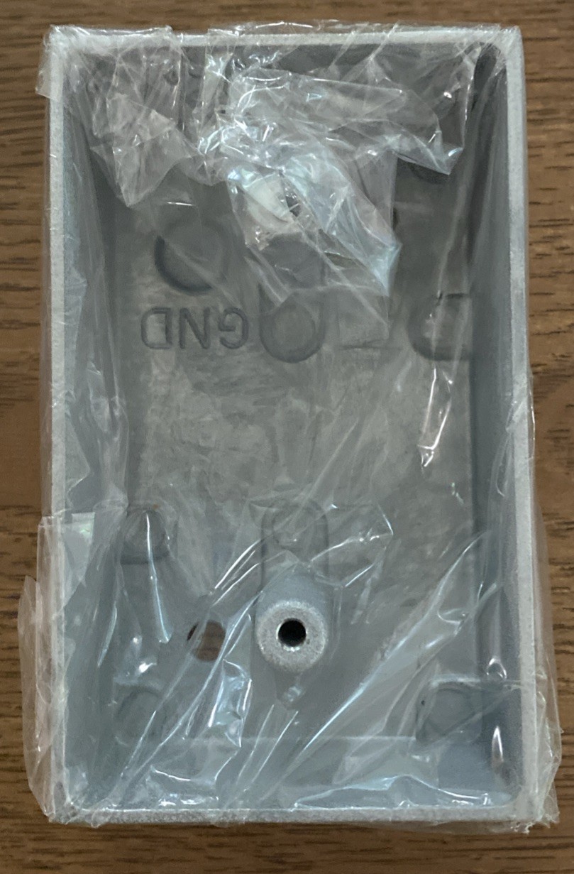 Edwards 1508-AQN5 Surface Wall Mount Electromagnetic Door Holder. Magnet Missing