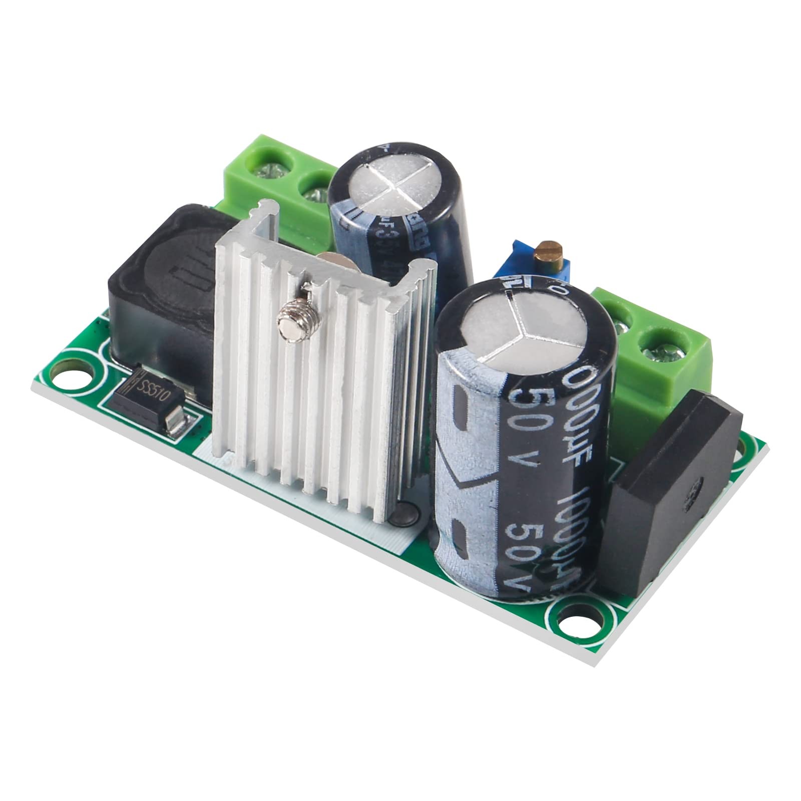 QCCAN 4PCS LM2596HV AC/DC to DC Step Down Buck Converter Module, Adjustable…
