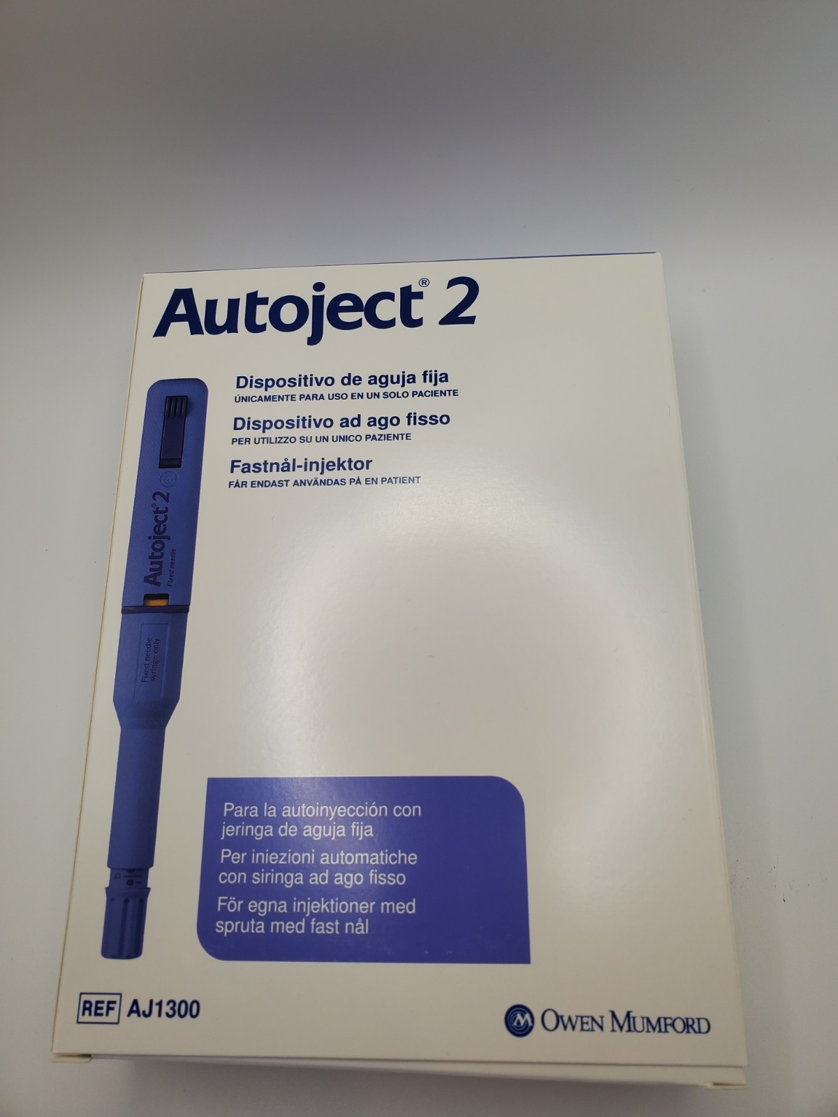 Autoject 2 Fixed Needle Device 1 Each (Pack of 1)