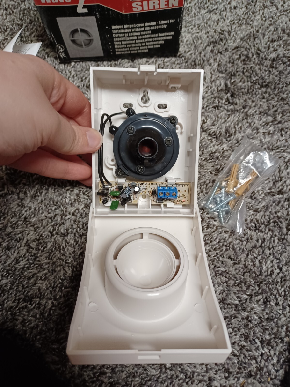 Ademco Siren Wave 2 New – Indoor Electric Siren 106db