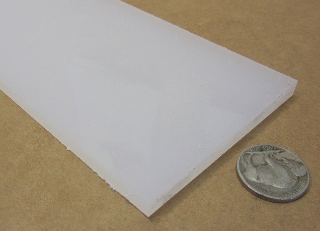 Polypropylene Bar 1/4″ (.250″) Thick x 3.00″ Wide x 48″ Long, 4 pcs, 16 feet