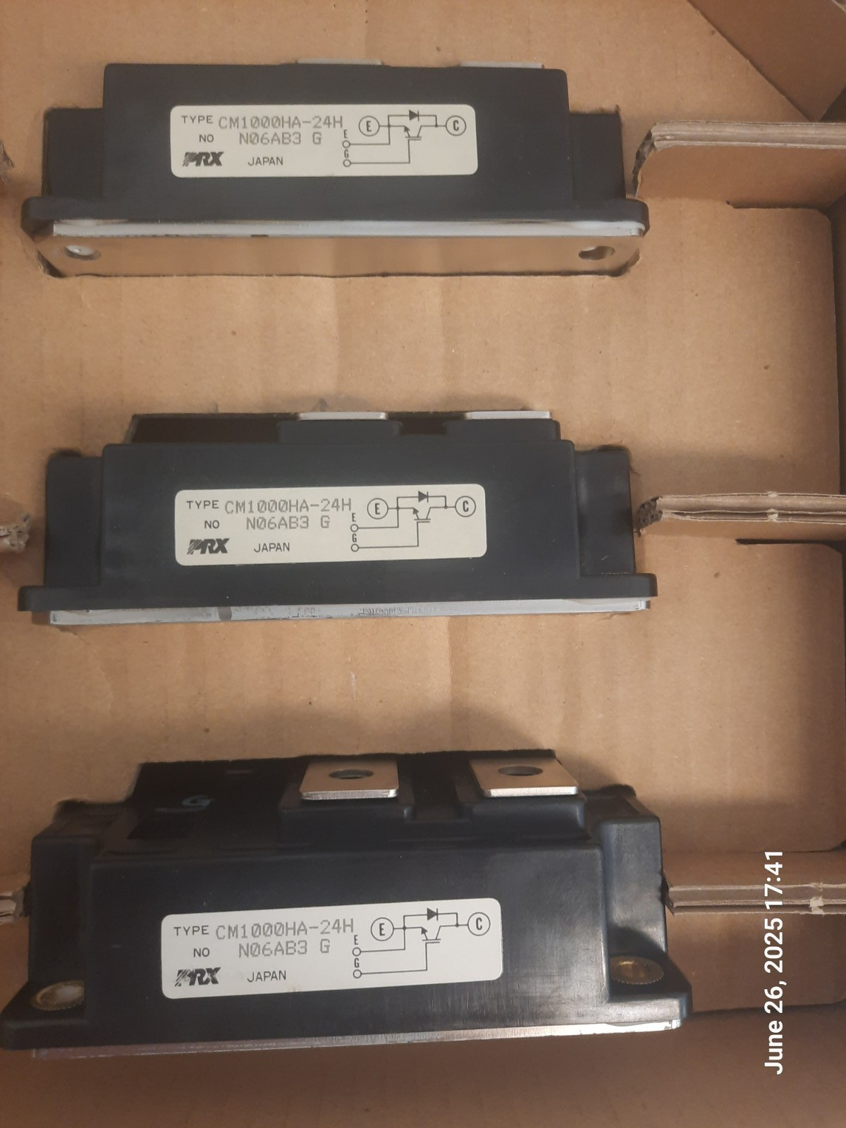 1PCS CM1000HA-24H IGBT SINGLE 1200V 1000A 5800W POWEREX JAPAN ,NEW JENUINE PART