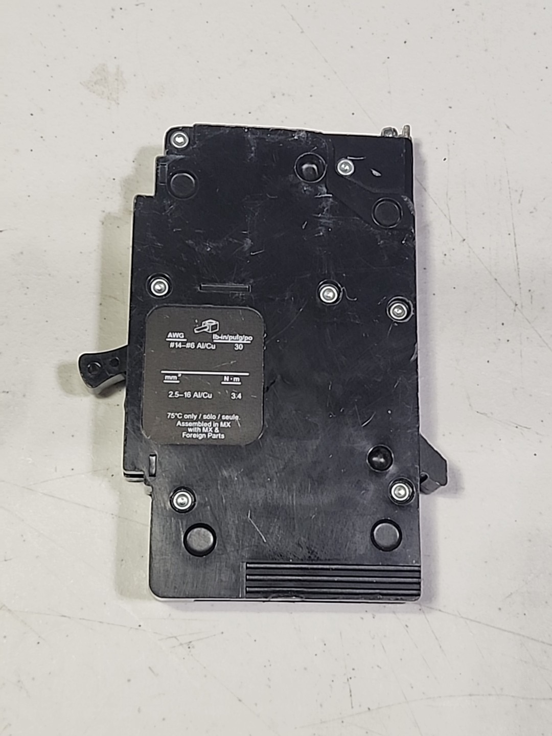 Square D EDB14020 Single Pole 20A Circuit Breaker Bolt On