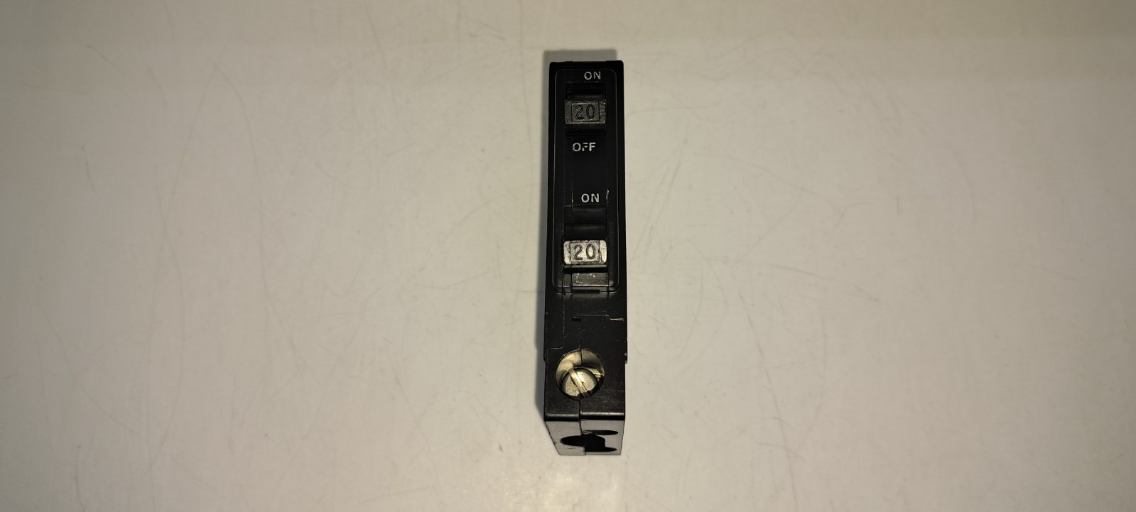 Square D QOT2020 2-20A 20 Amp 120/240 VAC Circuit Breaker PIGGYBACK with Hook
