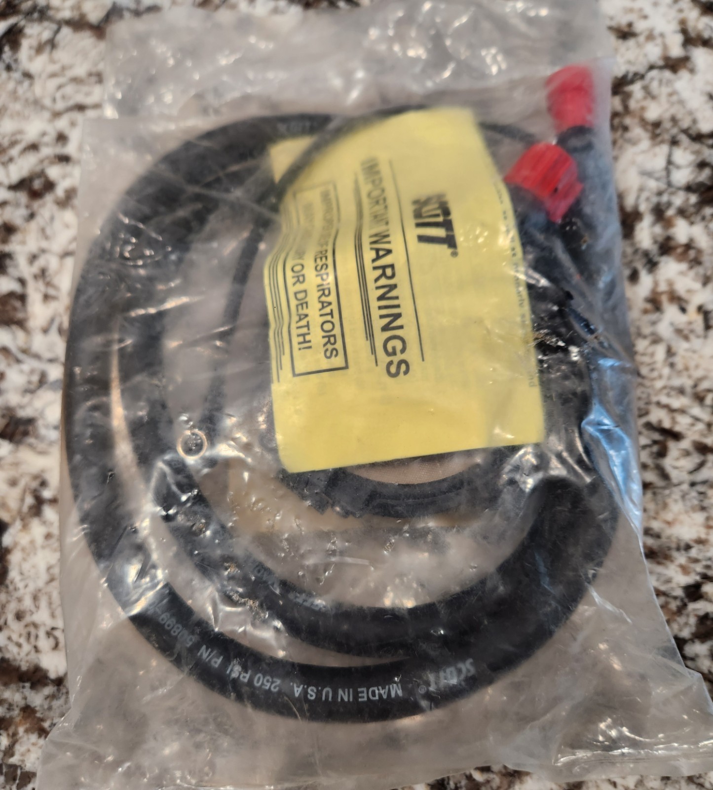 NEW OLD STOCK SCOTT 804370-16 EZ-FLO Hose Regulator Assembly HUD SCBA