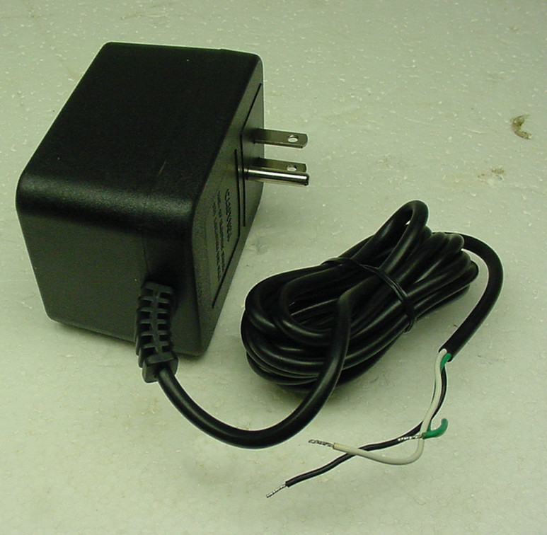 APX transformer 24 volt AC 1200ma 60hz 120 v 400ma UL grounded wall 3 prong plug