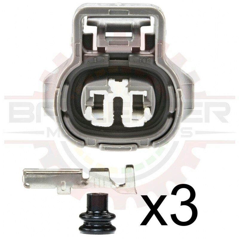 2 Way Connector Plug for Toyota Transfer Case, Backup Lights 90980-11250