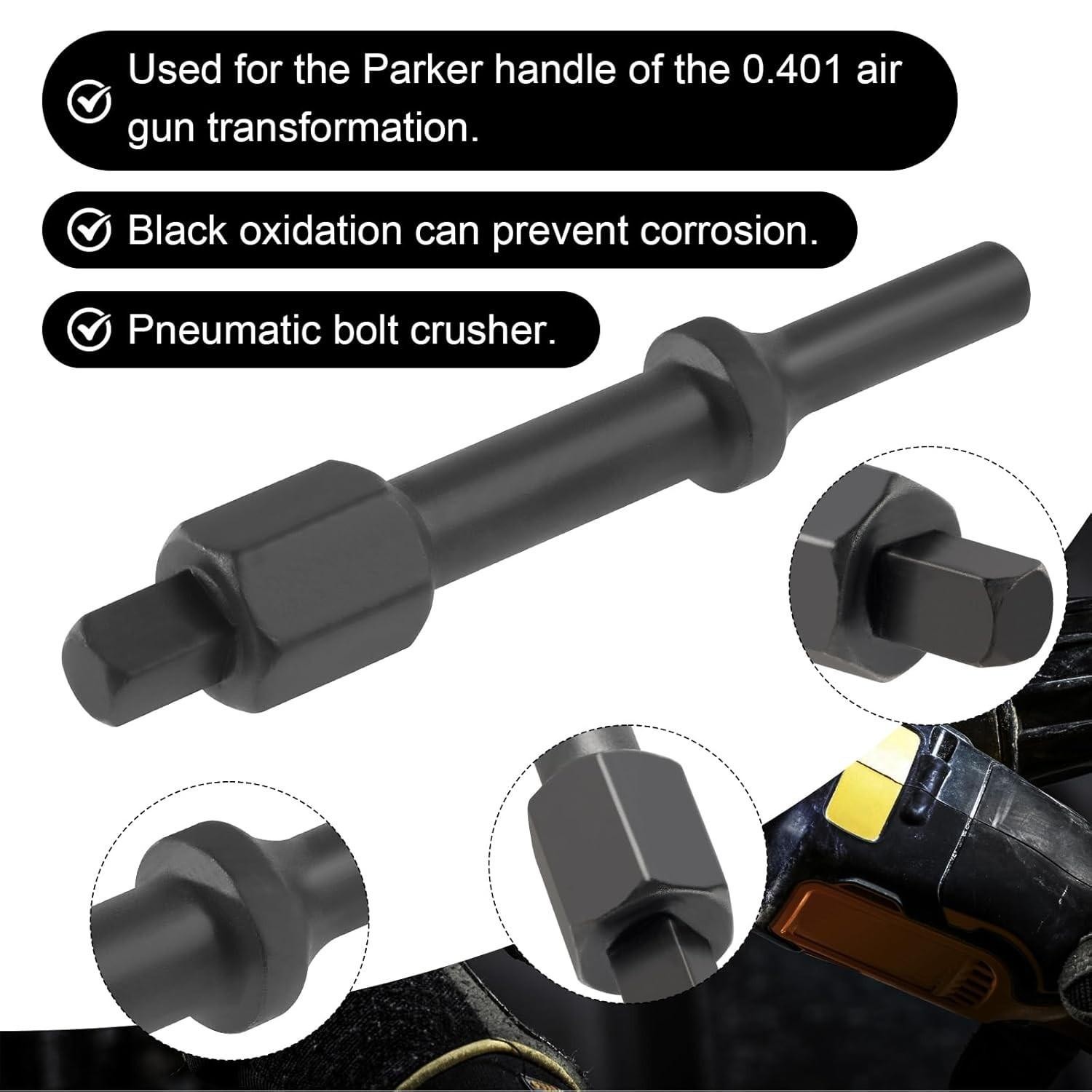 Shake 'n Break Pneumatic Bolt Breaker Set – 1/2" & 3/8" Heavy