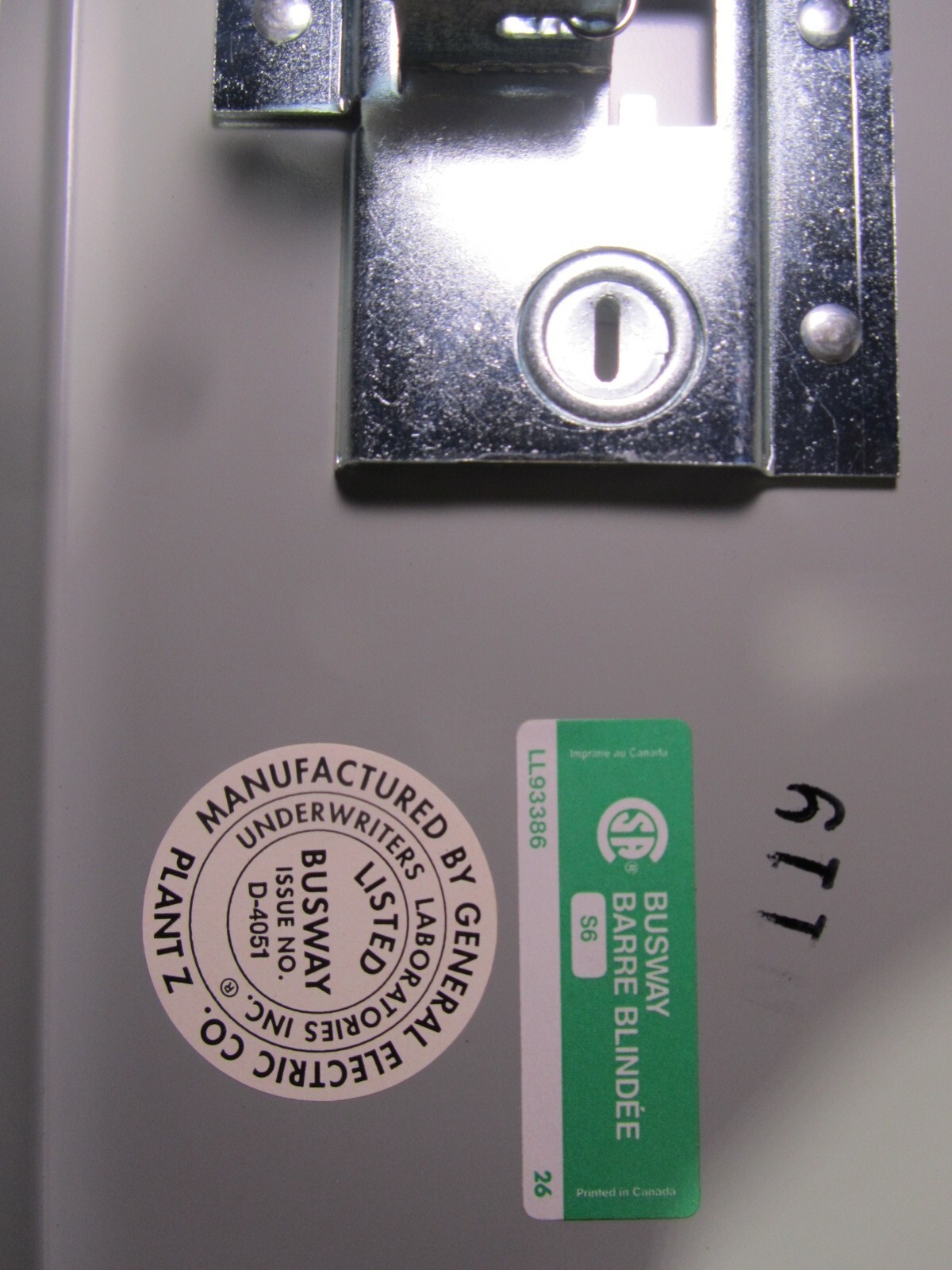 GE DH43ED4 Flex A Power Busway Plug 460 Volt 30 Amps 3 Phase Style 3